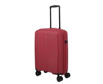 Cestovní kufr Travelite Air stripe 4W S červená, Polypropylen