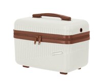 Kosmetický kufr Travelite Bali bílá, ABS