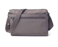 Taška na rameno Hedgren Inner city Eye M hnědá, Textil
