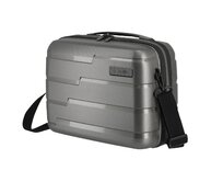 Kosmetický kufr Travelite AIR BASE antracitová, Polypropylen