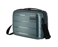 Kosmetický kufr Travelite AIR BASE modrá, Polypropylen