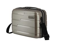 Kosmetický kufr Travelite AIR BASE šampaňská, Polypropylen