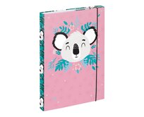 BAAGL Desky na školní sešity A4 Baby Koala růžová, papír