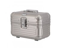 Kosmetický kufr Travelite NEXT 2.0 stříbrná, Aluminium