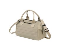 Kosmetická taška-kabelka Travelite Barbara Stepp béžová, Textil