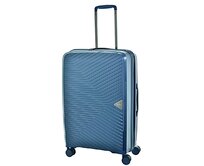 Cestovní kufr March Gotthard M modrá, Polypropylen