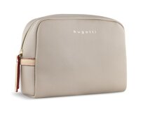 Kosmetická taška Bugatti ELLA béžová, Polyuretan