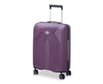 Cestovní kufr Delsey Ordener slim 55 fialová, Polypropylen