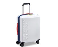 United Colors of Benetton Cestovní kufr Benetton United X Delsey 4w S bílá, ABS / Polykarbonát