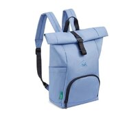 United Colors of Benetton Rolovací batoh Benetton BE X Delsey modrá, Textil