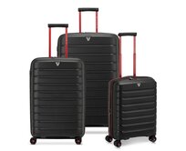 Cestovní kufry set 3ks Roncato B-FLYING MOVE S,M,L černá, Polypropylen