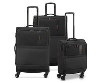 Cestovní set 3ks Roncato Metropolitan S,M,L černá, Textil