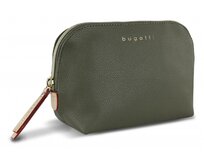 Kosmetická taška Bugatti ELLA zelená, Polyuretan