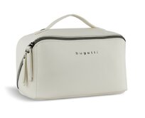Kosmetická taška Bugatti Almata krémová, Polyuretan