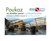 DIVERS DIRECT Poukaz dárkový na zkušební ponor s přístrojem