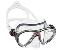 CRESSI Maska BIG EYES EVOLUTION, potápěčské brýle transparentní/červená transparentní/červená