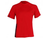 Aqualung Tričko rashguard XSCAPE RED pánské krátký rukáv l l