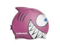 HEAD Čepice plavecká METEOR junior žralok růžový žralok růžový