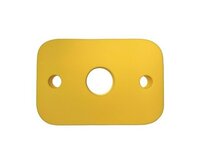 DENA Deska plavecká malá (300x200x38mm) Žlutá Žlutá