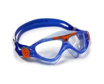 Aquasphere Brýle plavecké VISTA JUNIOR Aquasphere ČIRÝ ZORNÍK-světle modrá/oranžová ČIRÝ ZORNÍK-světle modrá/oranžová