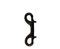 TECLINE Karabina dvojitá nerezová - MILITARY 120mm 120mm