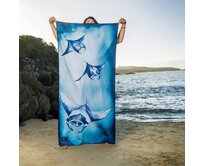 Ocean Armour Ručník rychleschnoucí SAND-FREE Manta ray Manta ray
