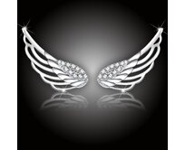 Elanis Jewel Stříbrné náušnice Charming Angel Wings SNAUCHAW1