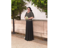 Ebbie Sukně dlouhá úplet - ČERNÁ Velikost: M/L M/L