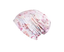 Ebbie Bavlněná čepice Beanie - PIVOŇKY BÍLÉ Velikost: 0-1 0-1
