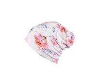 Ebbie Bavlněná čepice Beanie - BEZINKA BAREVNÁ Velikost: 0-1 0-1