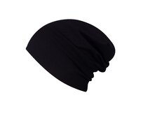 Ebbie Bavlněná čepice Beanie - ČERNÁ Velikost: 57 57