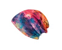 Ebbie Bavlněná čepice Beanie - AKVARELOVÉ NOTY Velikost: 54 54