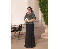 Ebbie Sukně dlouhá úplet - ČERNÁ Velikost: XL/XXL XL/XXL