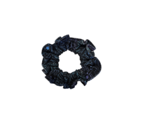 Ebbie Scrunchie gumička - TEMNÁ MANDALA Velikost: střední střední