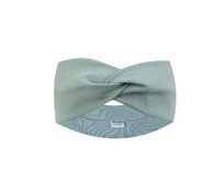 Ebbie Bavlněná čelenka - PASTELOVÁ ZELENÁ - ŽEBROVANÁ Velikost: 1-3 1-3