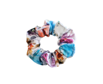 Ebbie Scrunchie gumička - madeira - LUČNÍ KVÍTÍ Velikost: střední střední