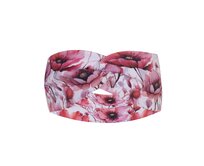 Ebbie Bavlněná čelenka - RŮŽOVÁ KRÁSA - ŽEBROVANÁ Velikost: 3+ 3+