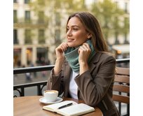 Ebbie Nákrčník madeira - TMAVĚ MÁTOVÝ Velikost: dospělý dospělý