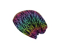 Ebbie Bavlněná čepice Beanie - NEON POLYGON Velikost: 4-6 4-6