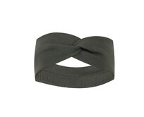 Ebbie Bavlněná čelenka - KHAKI - ŽEBROVANÁ Velikost: 1-3 1-3