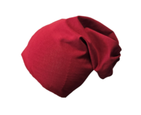 Ebbie Bavlněná čepice culíkovka - BORDÓ Velikost: 54 54