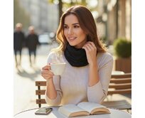 Ebbie Nákrčník madeira - ČERNÝ Velikost: dětský dětský