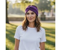 Ebbie Bavlněná čelenka - LILEK - ŽEBROVANÁ Velikost: 1-3 1-3