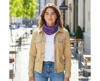 Ebbie Bavlněný nákrčník - LILEK - ŽEBROVANÝ Velikost: dětský mini dětský mini