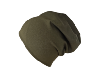 Ebbie Bavlněná čepice Beanie - KHAKI Velikost: 6+ 6+, Hladký úplet