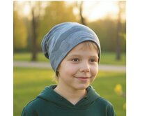 Ebbie Bavlněná čepice Beanie - MASKÁČ Velikost: 6+ 6+, Hladký úplet