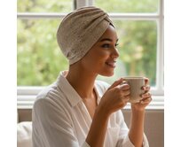 Ebbie Turban-style madeira - OŘÍŠEK Velikost: 54 54, Madeirový úplet