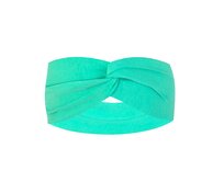 Ebbie Bavlněná čelenka - MÁTOVÁ Velikost: L L, Hladký úplet