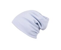 Ebbie Bavlněná čepice Beanie - BABY BLUE - ŽEBROVANÁ Velikost: 6+ 6+, Žebrovaný úplet