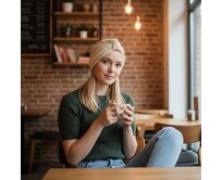 Ebbie Turban-twist madeira - LATTE Velikost: 54 54